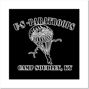 Camp Soudley -US Paratroops Posters and Art